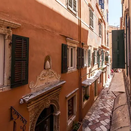 Queen Apartment, In The Heart Of Corfu Historical Old Town Center! Buitenkant foto